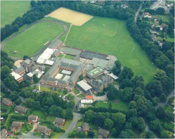 St Edwards from above